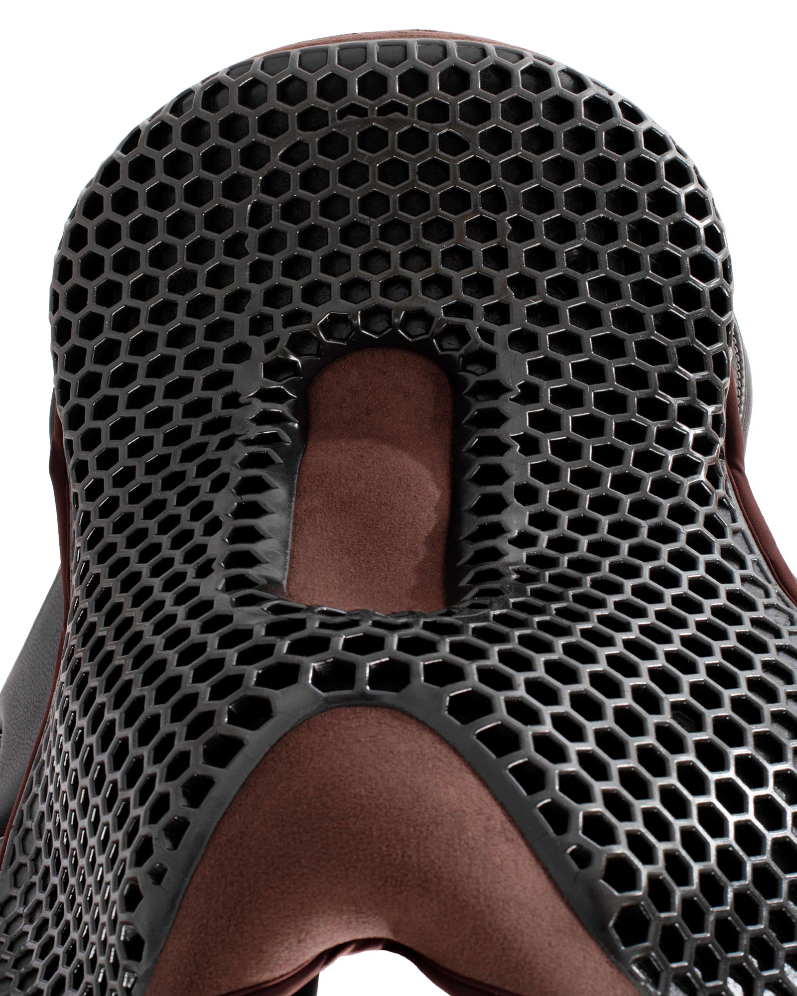 Sitzschoner für Dressursättel Ortho-Pubis mit Hexagonal Gel-Out Dri-lex Gel 20 mm