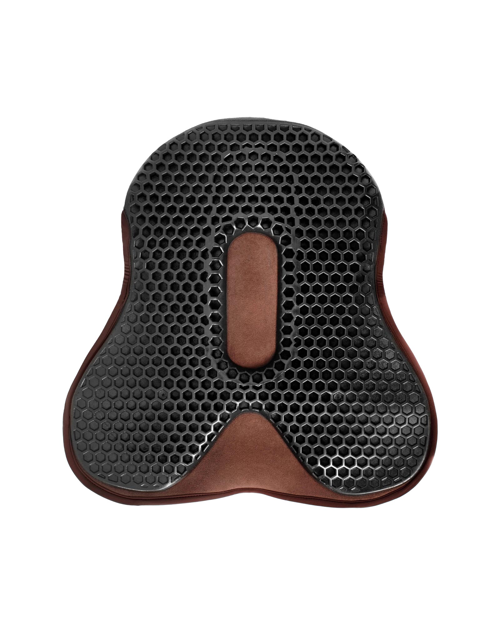 Sitzschoner für Dressursättel Ortho-Pubis mit Hexagonal Gel-Out Dri-lex Gel 20 mm