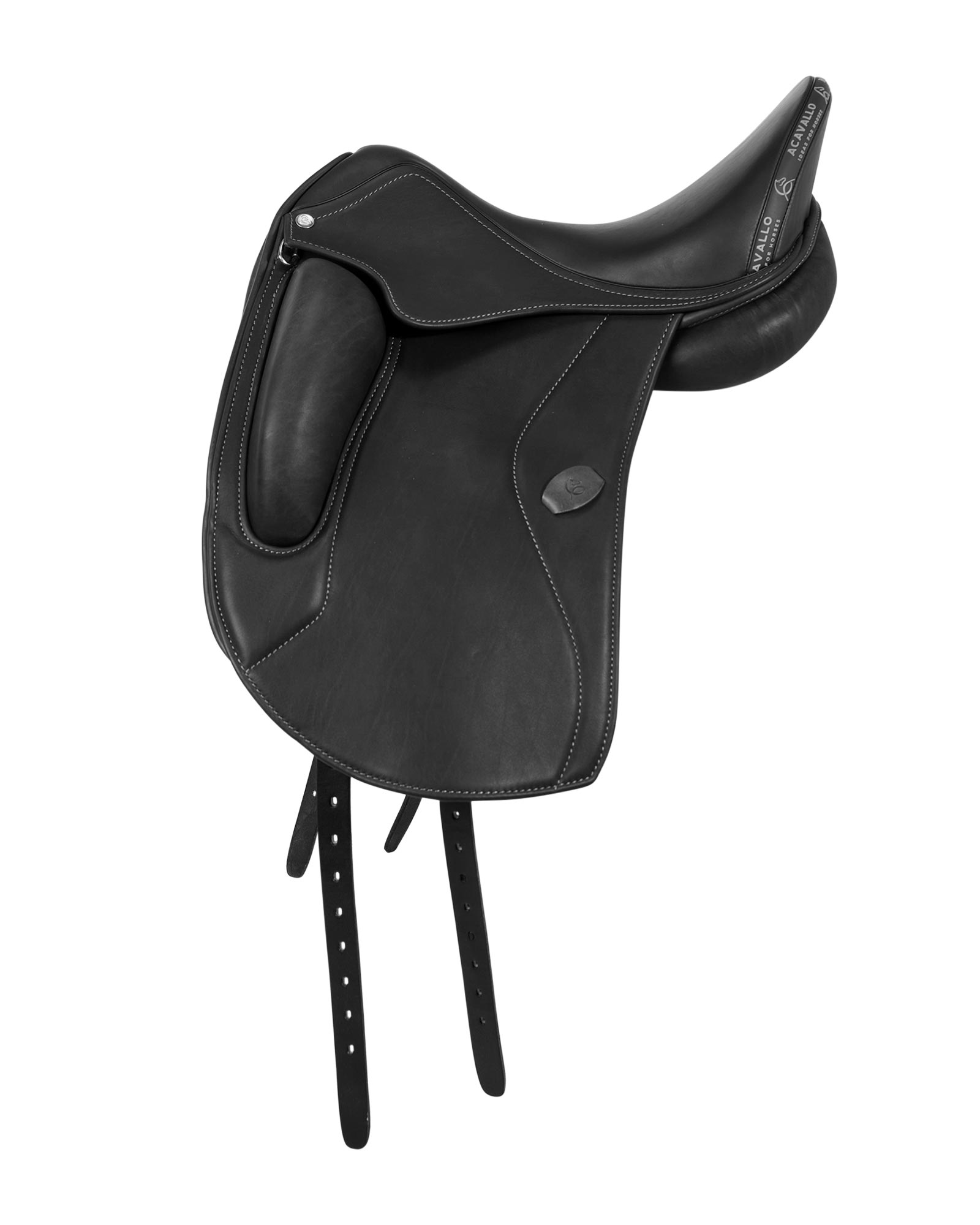 Perugino dressage saddle short knee blocks