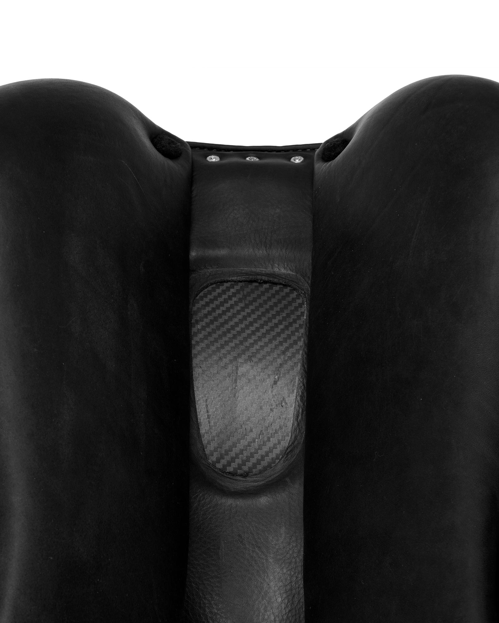 Perugino dressage saddle short knee blocks