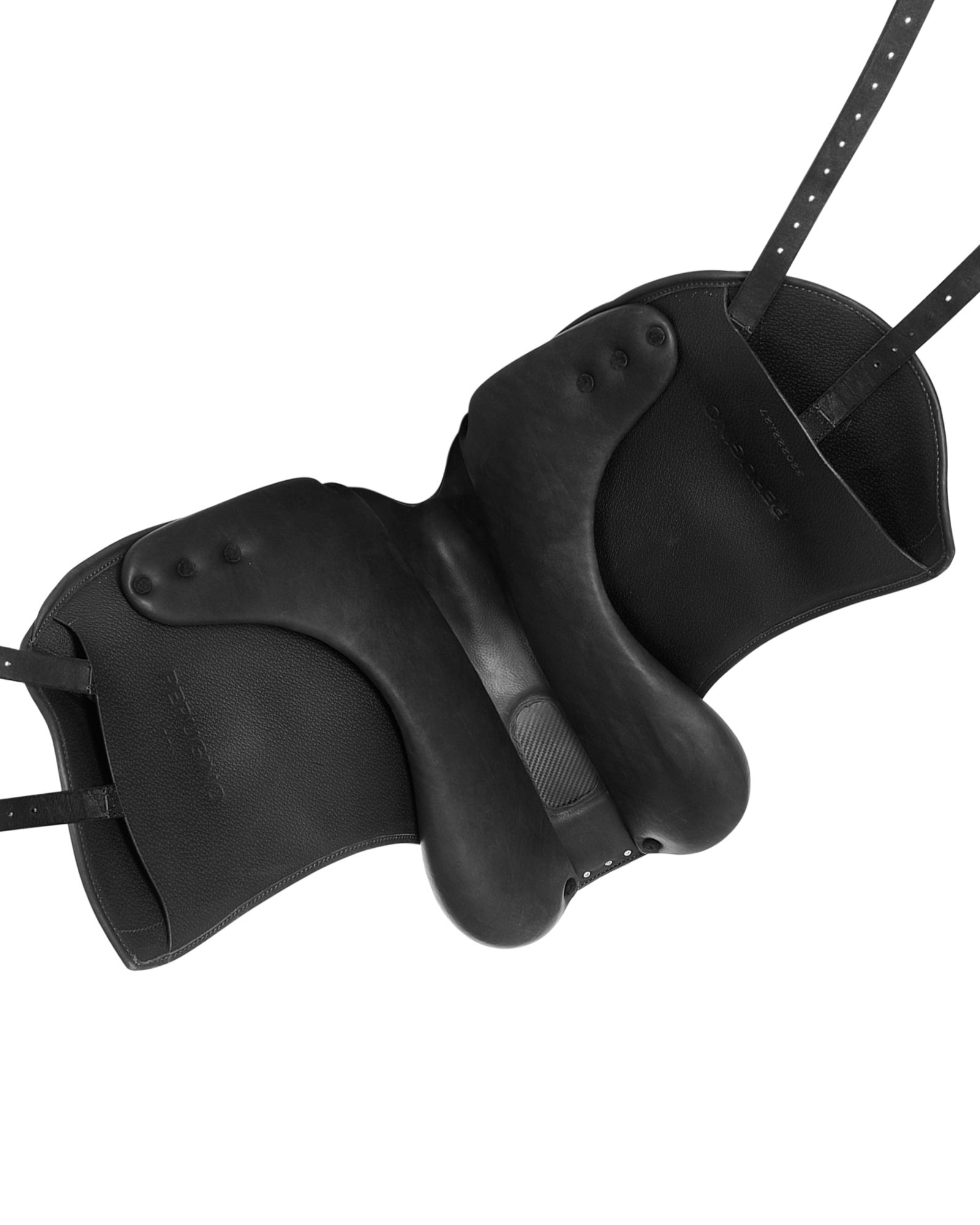 Perugino dressage saddle short knee blocks