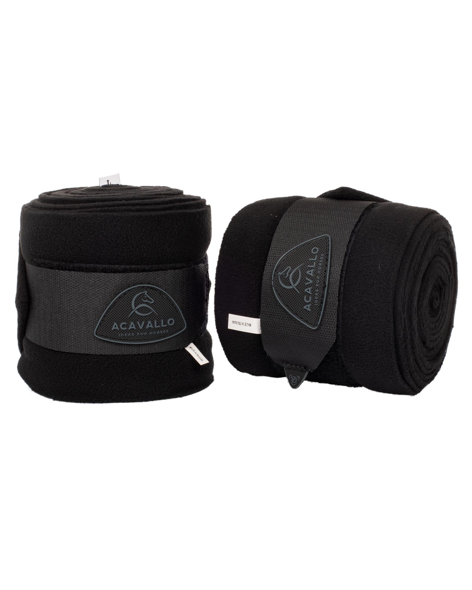 Fleece exercise bandages hook-and-loop closure fastening