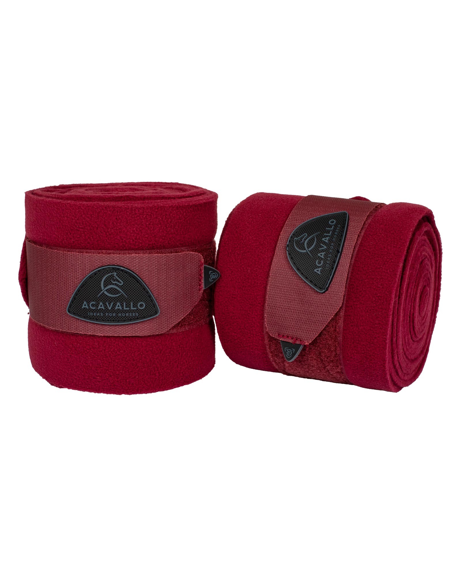 Fleece exercise bandages hook-and-loop closure fastening