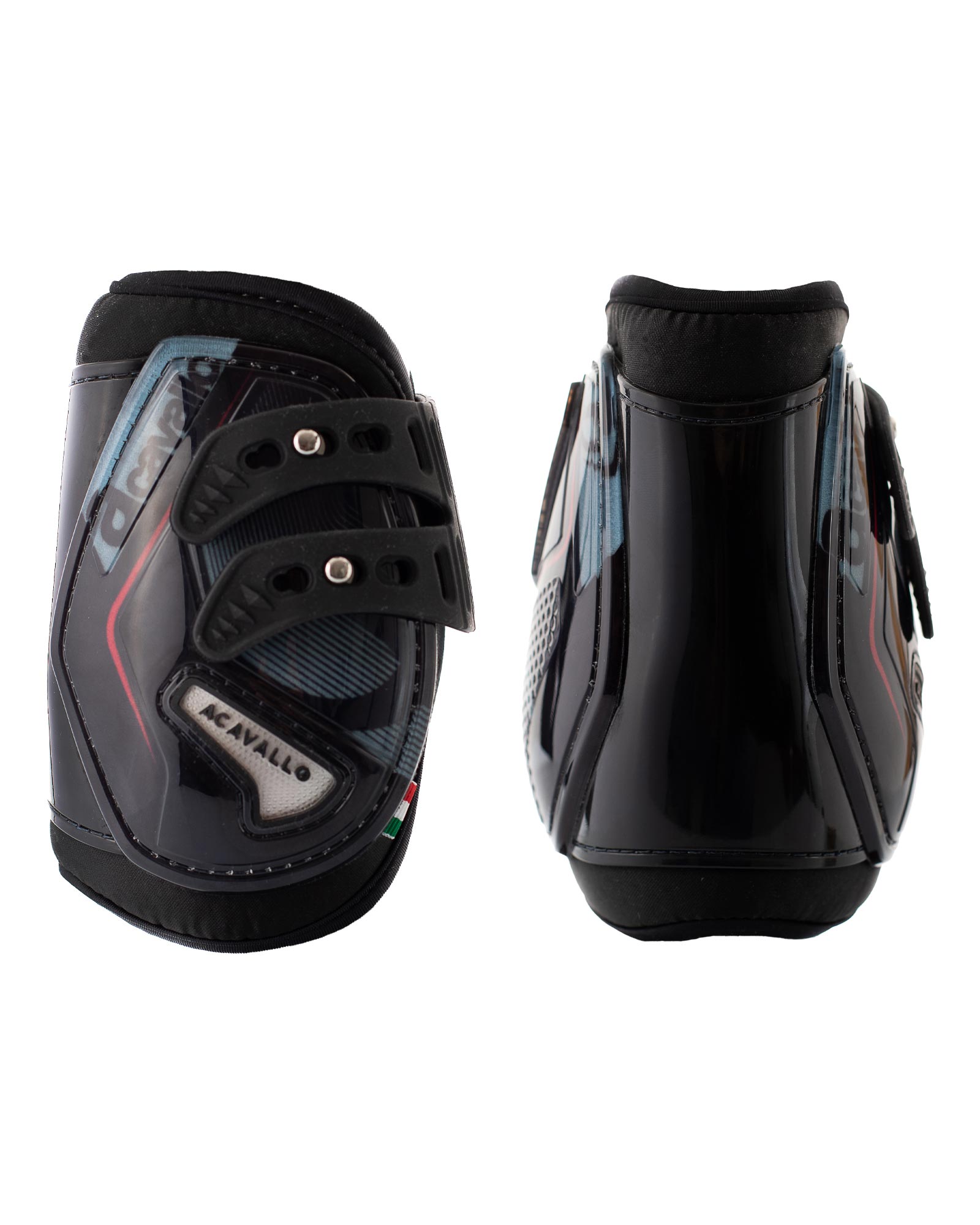 Opera fetlock boots elastic and button fastening