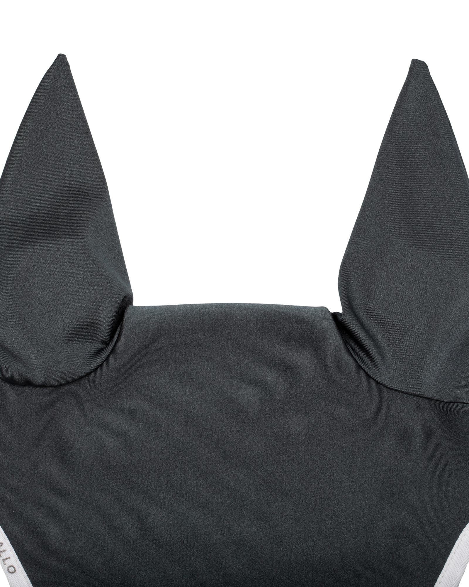 Elastane fly veil silicone logo