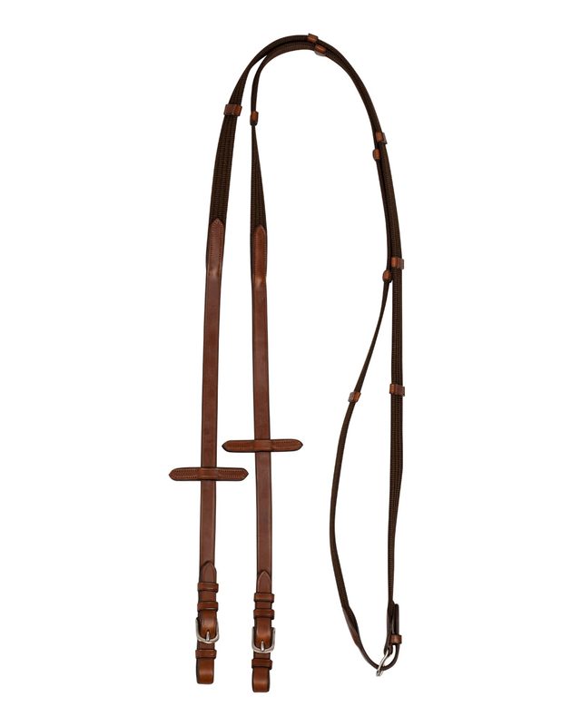 Nylon reins leather loops