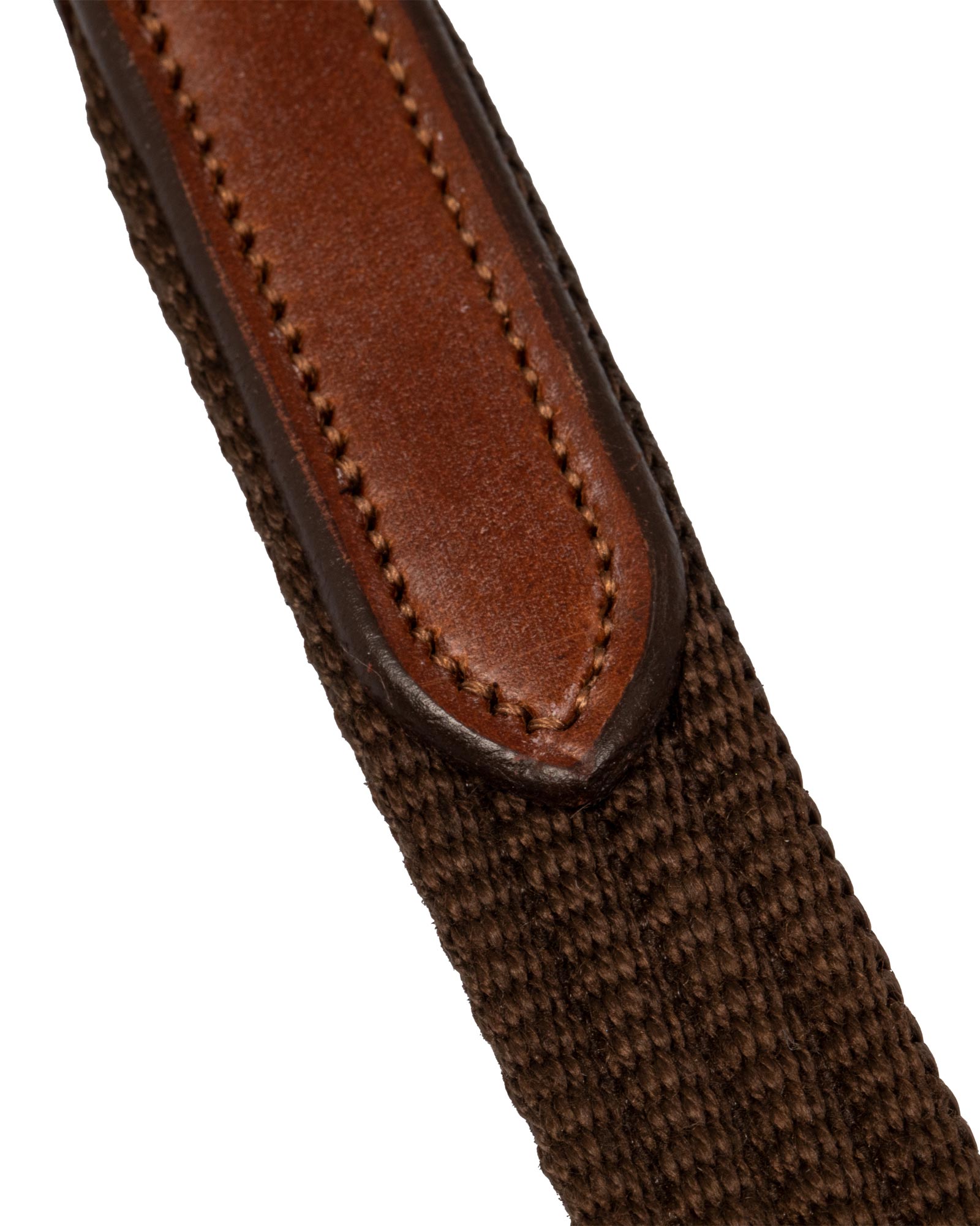 Nylon reins leather loops