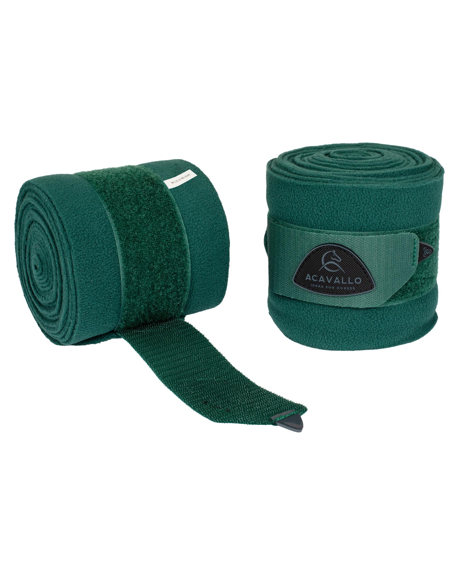 Fleece exercise bandages hook-and-loop closure fastening