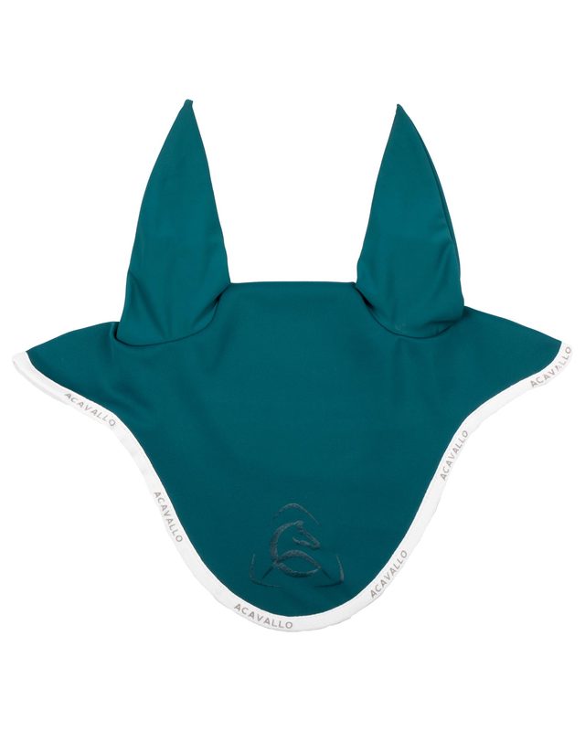 Elastane fly veil silicone logo
