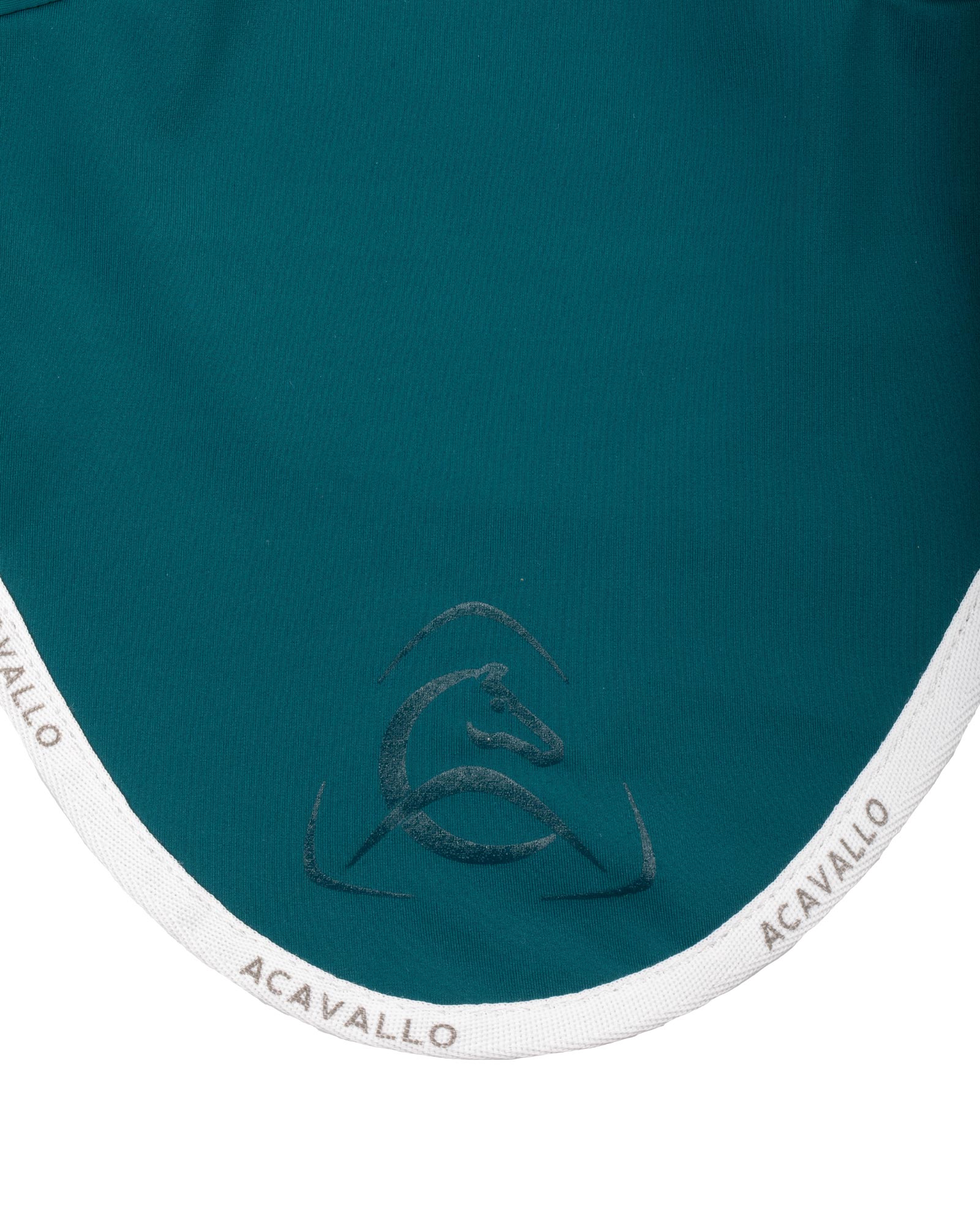 Elastane fly veil silicone logo