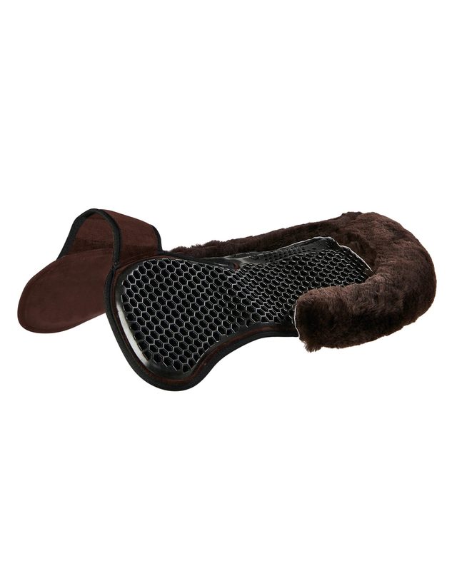 Pad SP WFS suede rear sheepskin Hexagonal gel flat