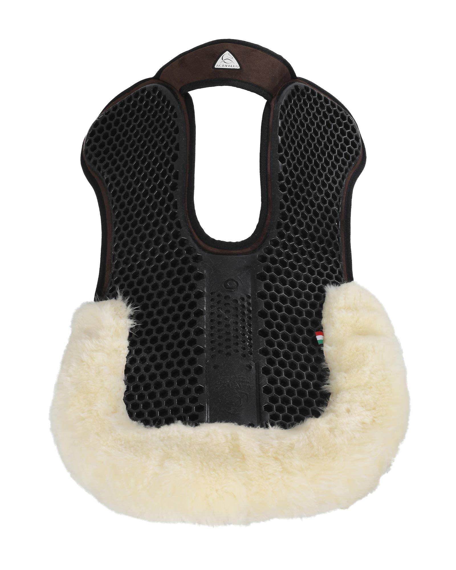 Pad SP WFS suede rear sheepskin Hexagonal gel flat