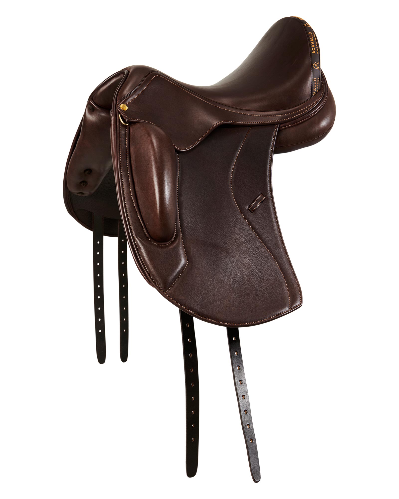 Leonardo dressage saddle wool panels