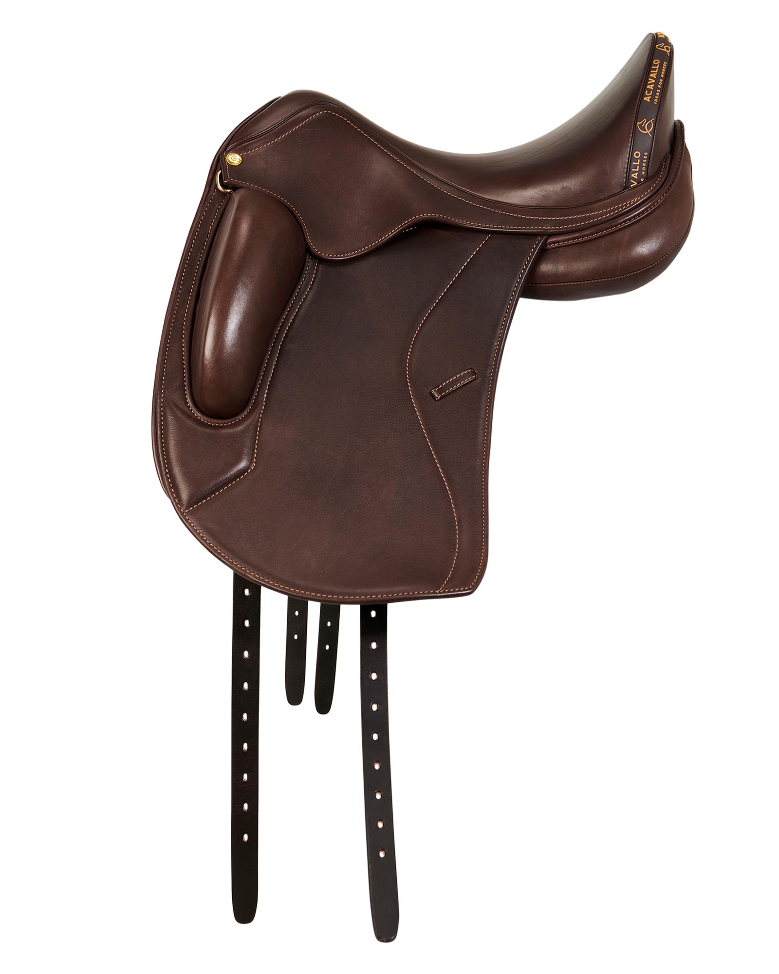 Leonardo dressage saddle wool panels