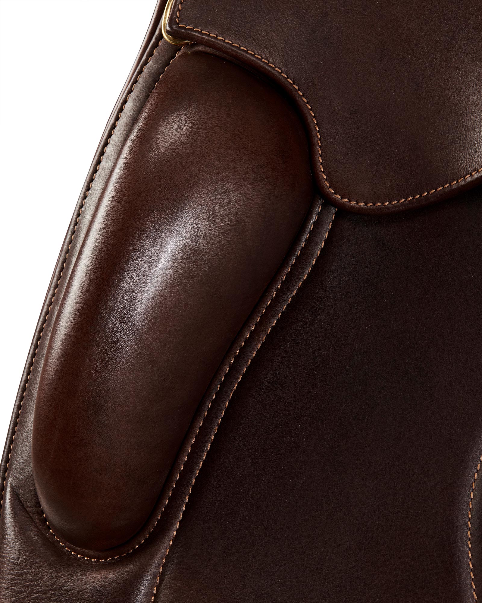 Leonardo dressage saddle wool panels