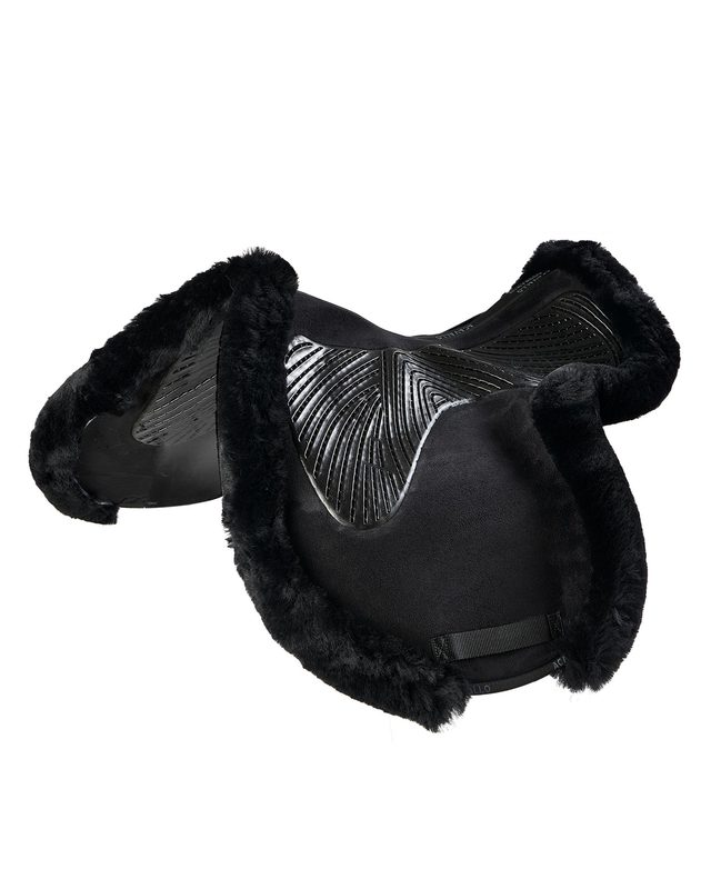 Saddle pad JS-S CW-CS cut-out Numnah twin sided gel grip