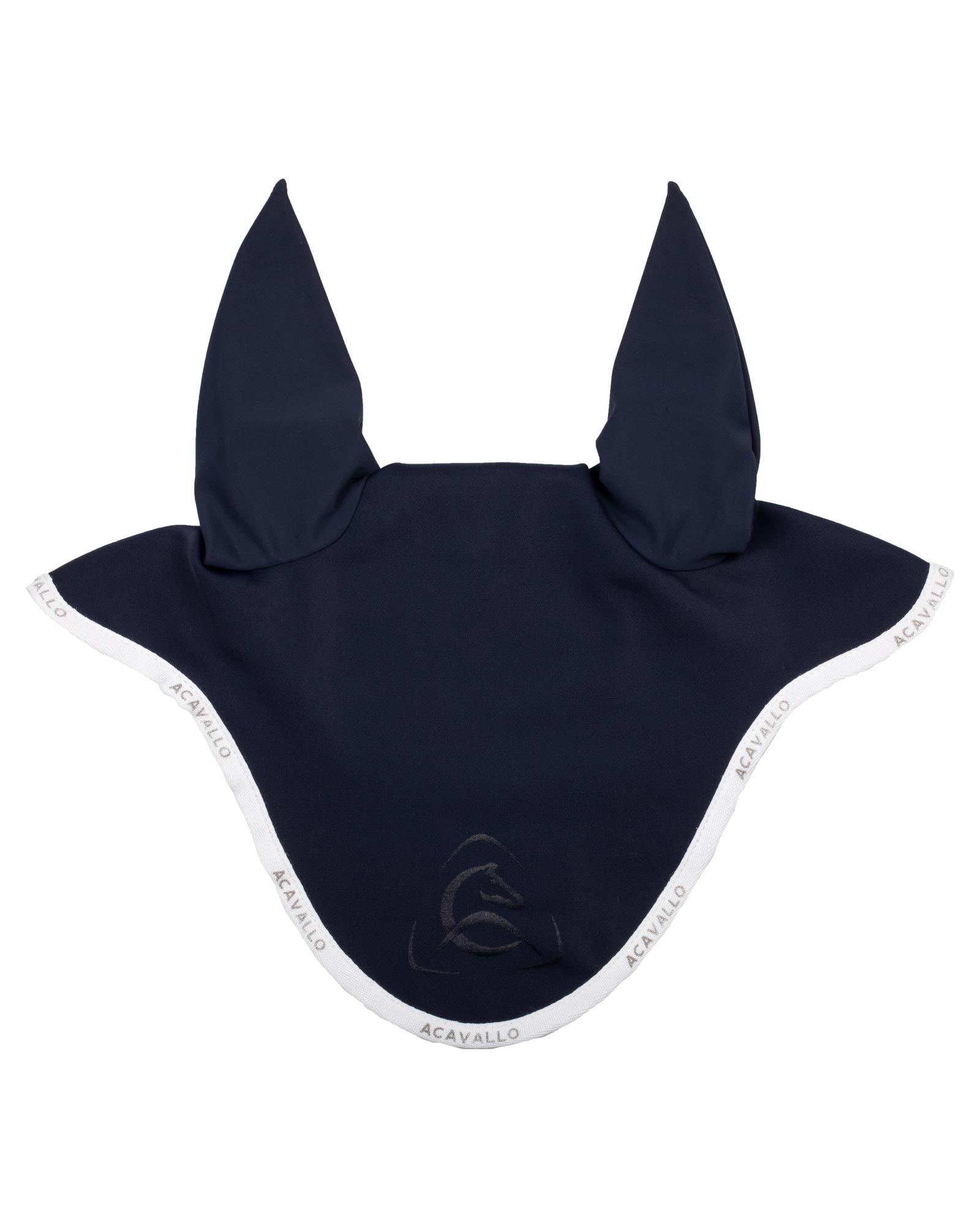 Elastane fly veil silicone logo