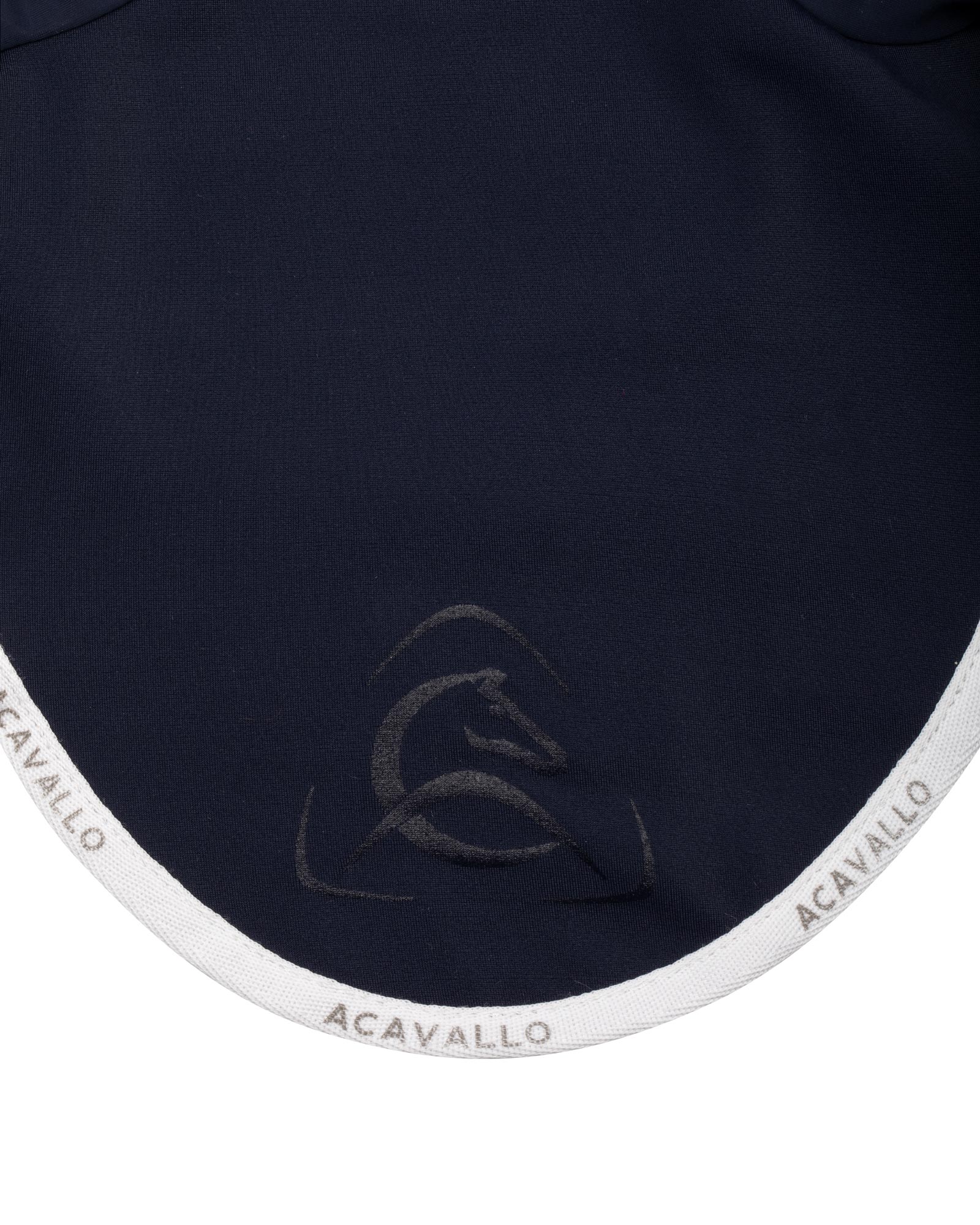 Elastane fly veil silicone logo