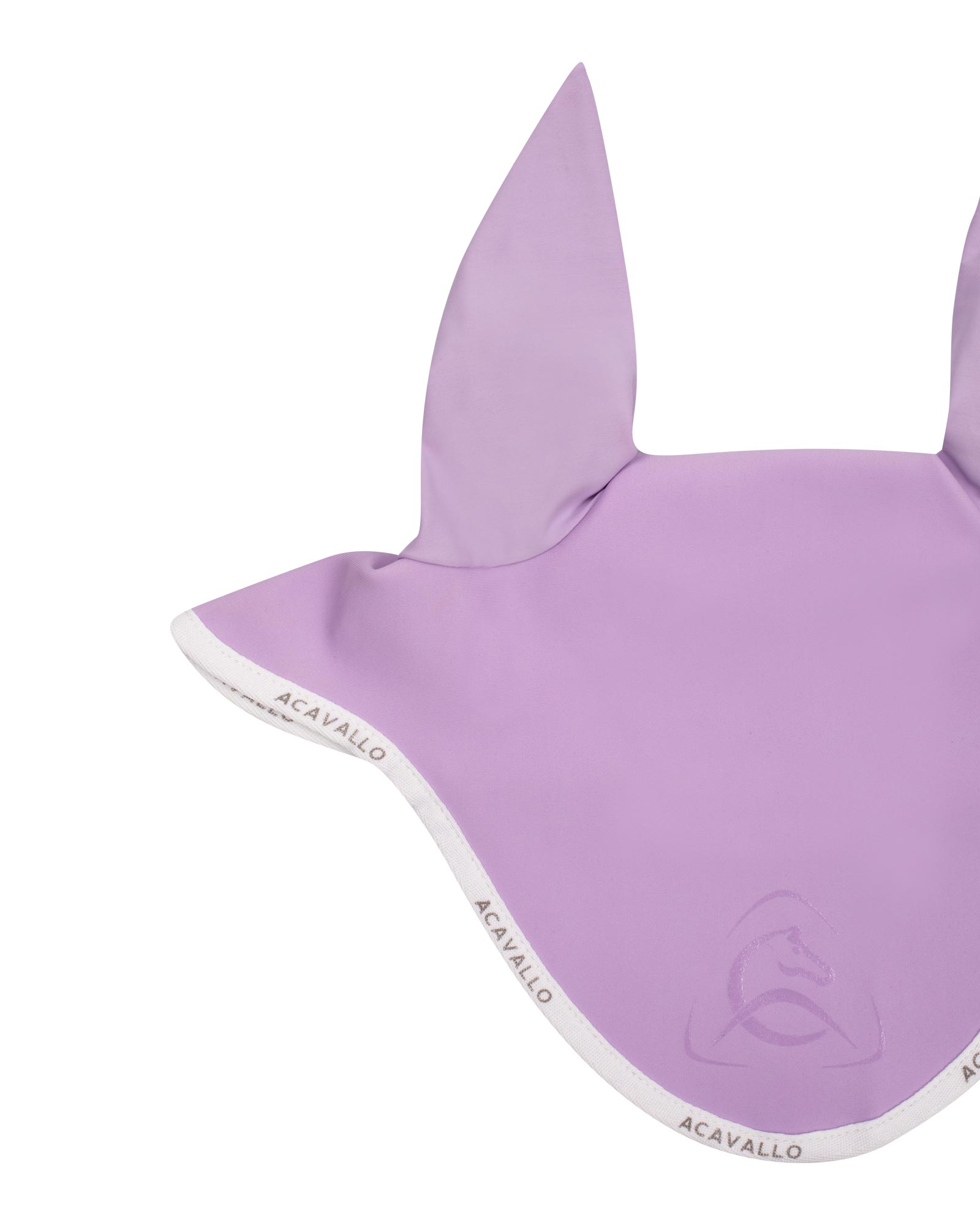 Elastane fly veil silicone logo