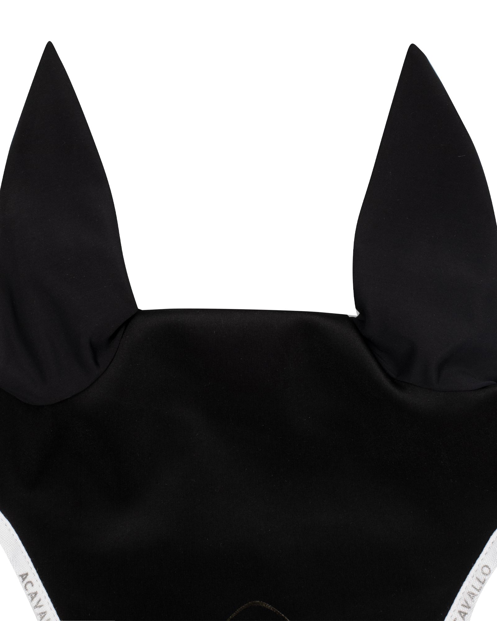 Elastane fly veil silicone logo