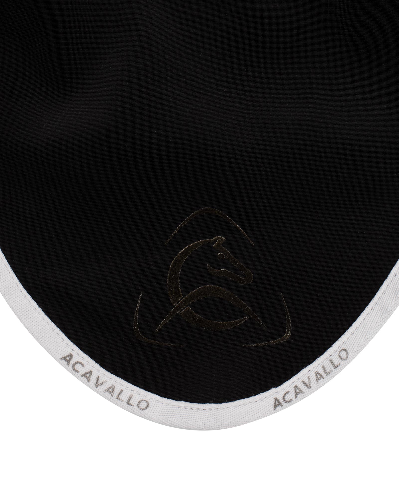 Elastane fly veil silicone logo