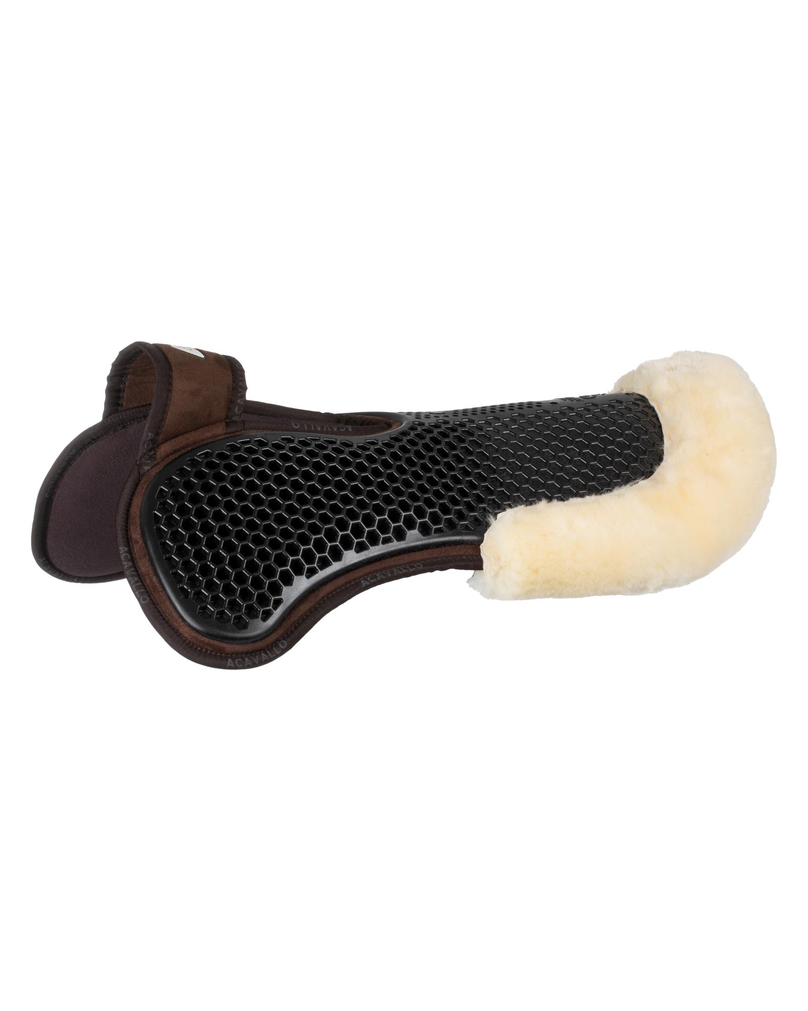 Pad MF-S WFS suede rear sheepskin Hexagonal gel front riser