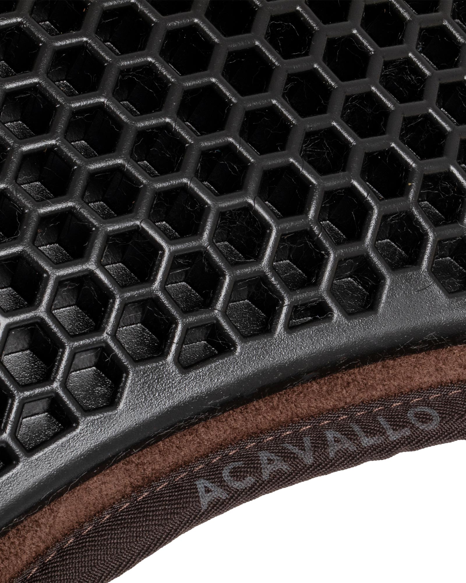 Pad MF-S WFS suede rear sheepskin Hexagonal gel front riser