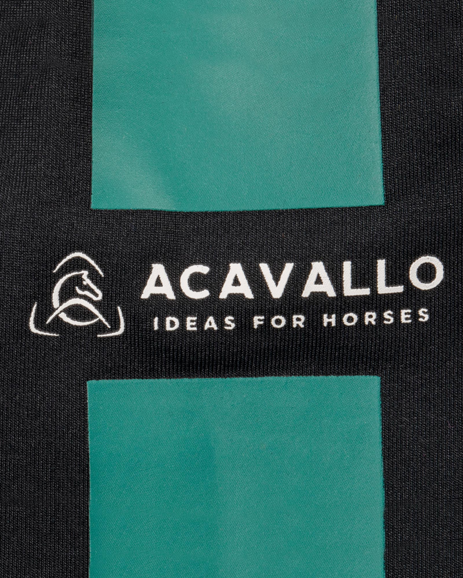 Stirrup covers with logo