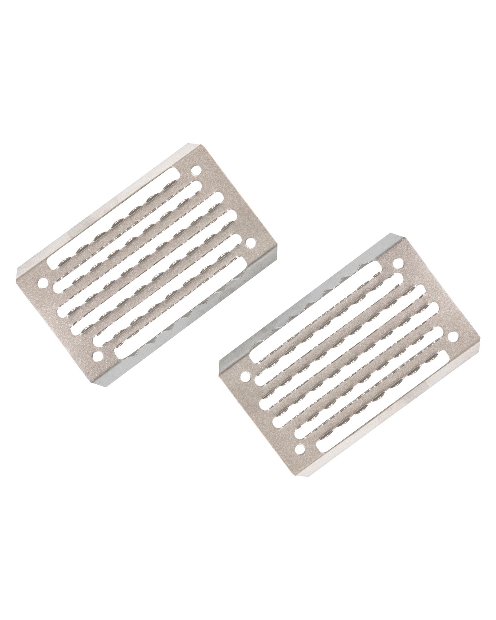 Replacement stainless steel pad adjustable stirrups