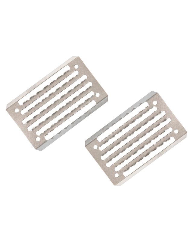 Replacement stainless steel pad adjustable stirrups