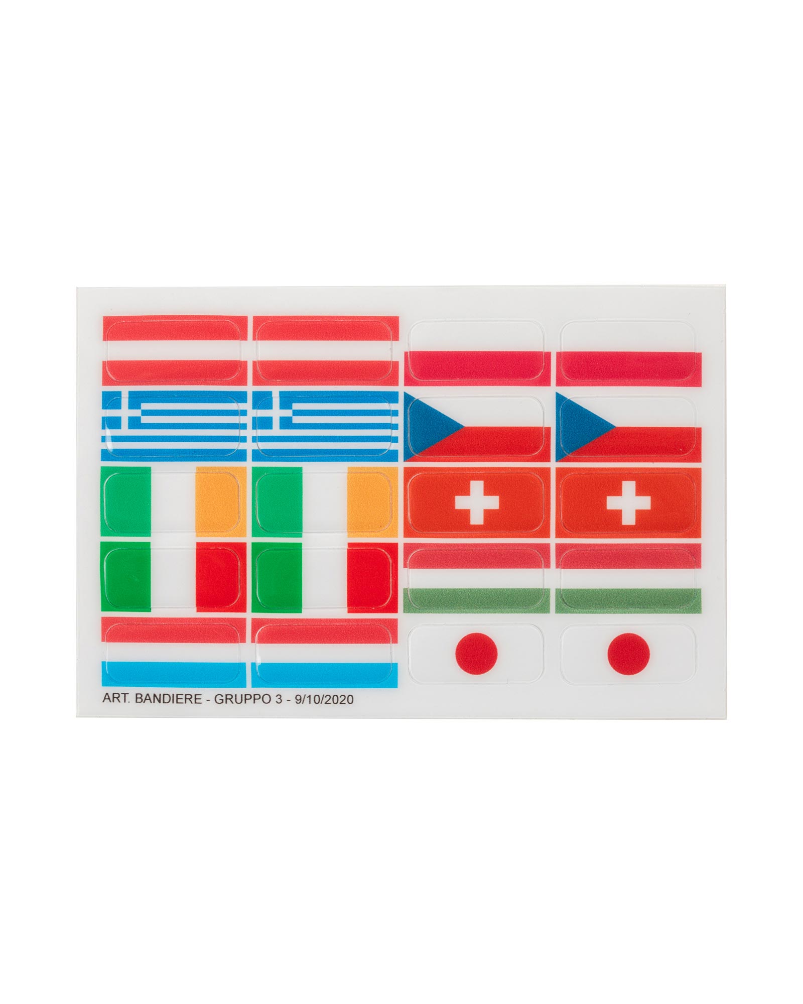 Flaggen-Set für Opera Steigbügel