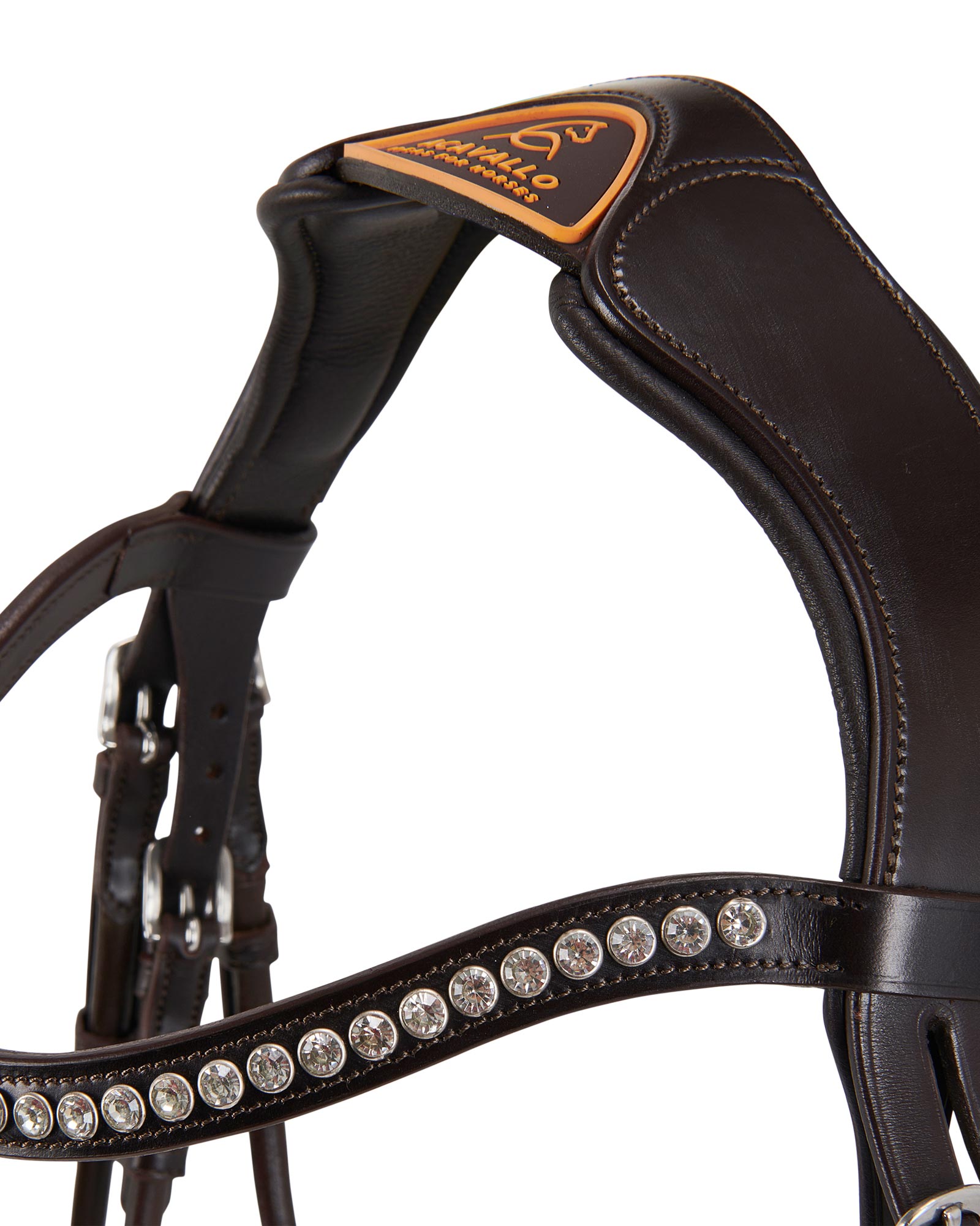 Poesia bridle calfskin