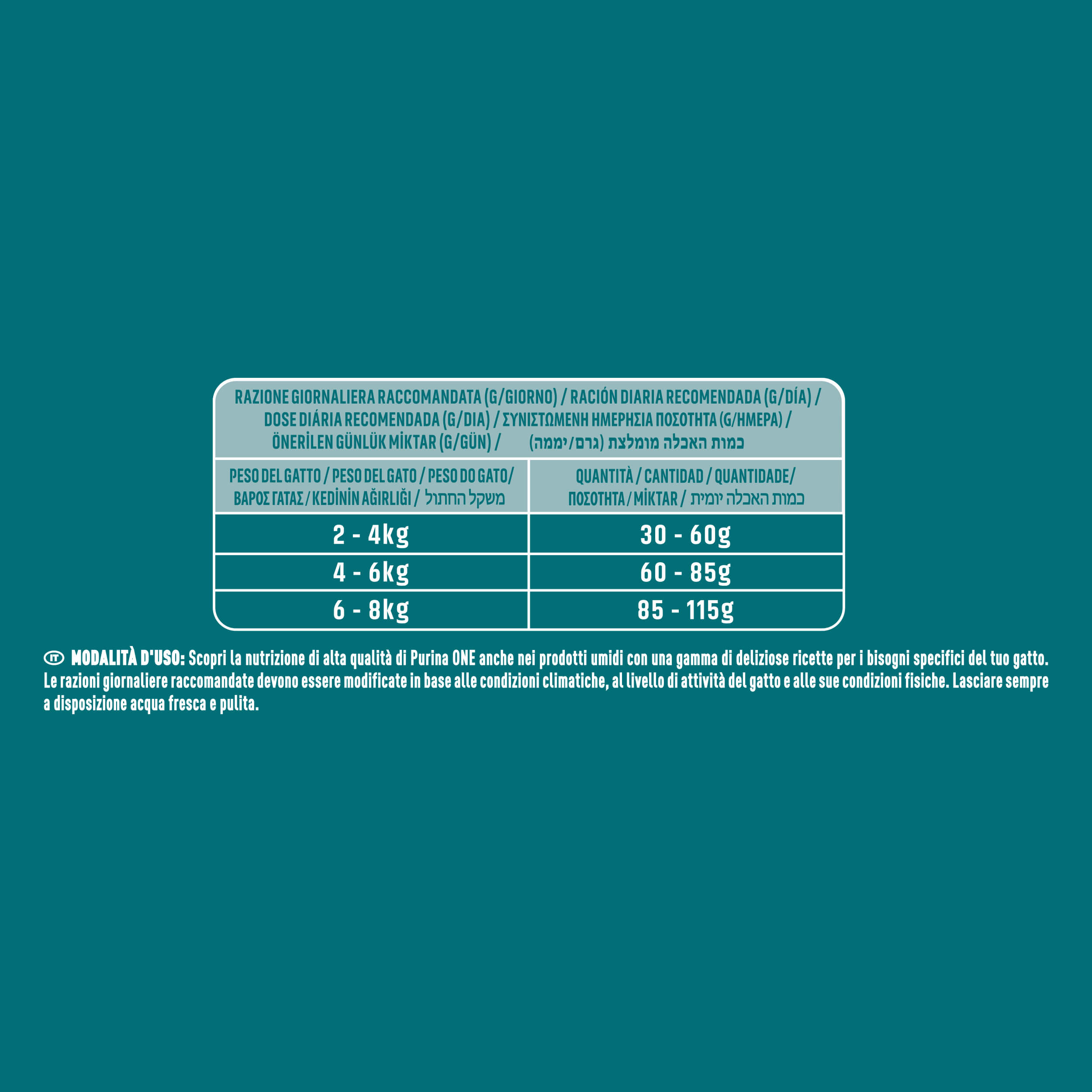 PURINA ONE® Adult, Ricco in Salmone