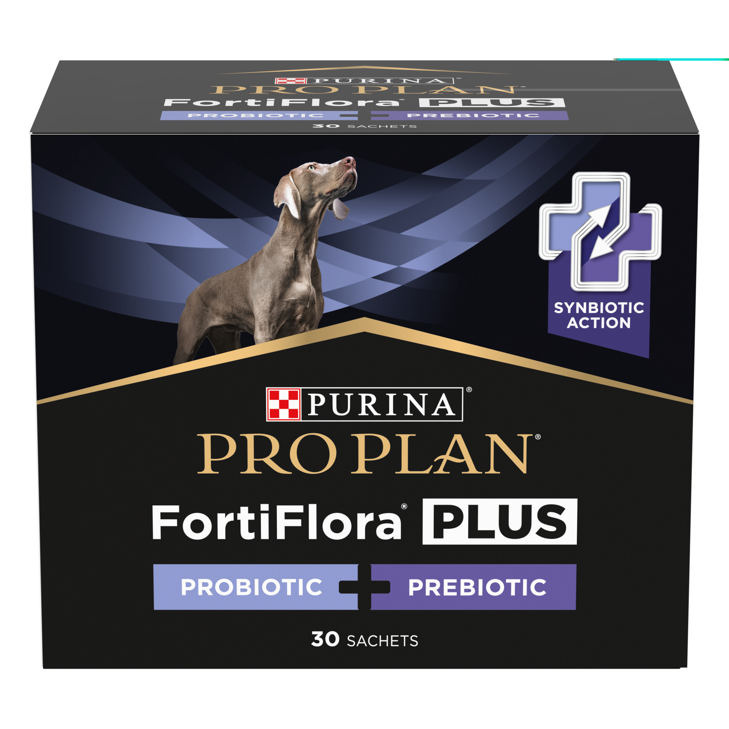 Integratore complementare probiotico e prebiotico per cane – Purina PRO PLAN® FortiFlora Plus 30 buste x 2 g
