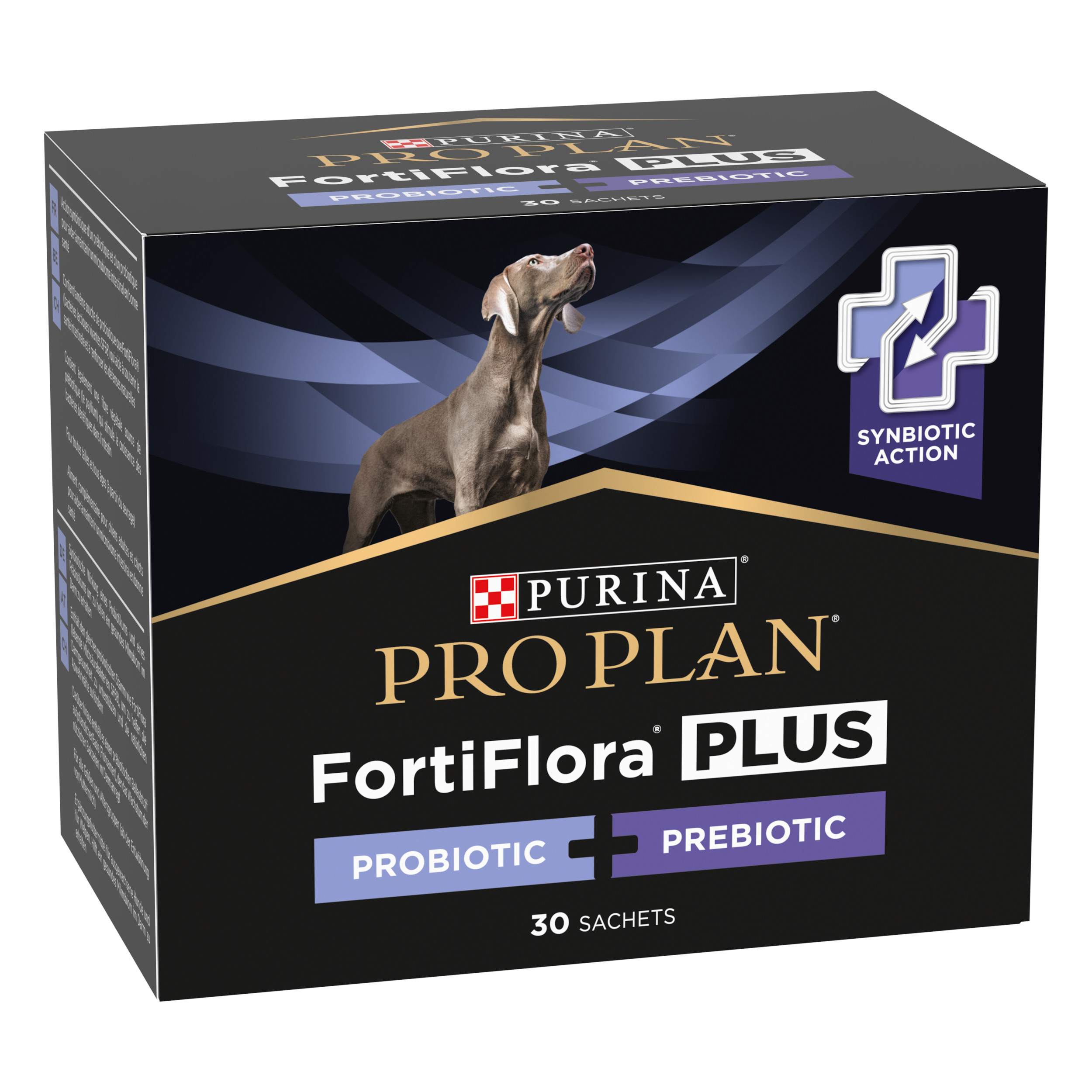 Integratore complementare probiotico e prebiotico per cane – Purina PRO PLAN® FortiFlora Plus 30 buste x 2 g
