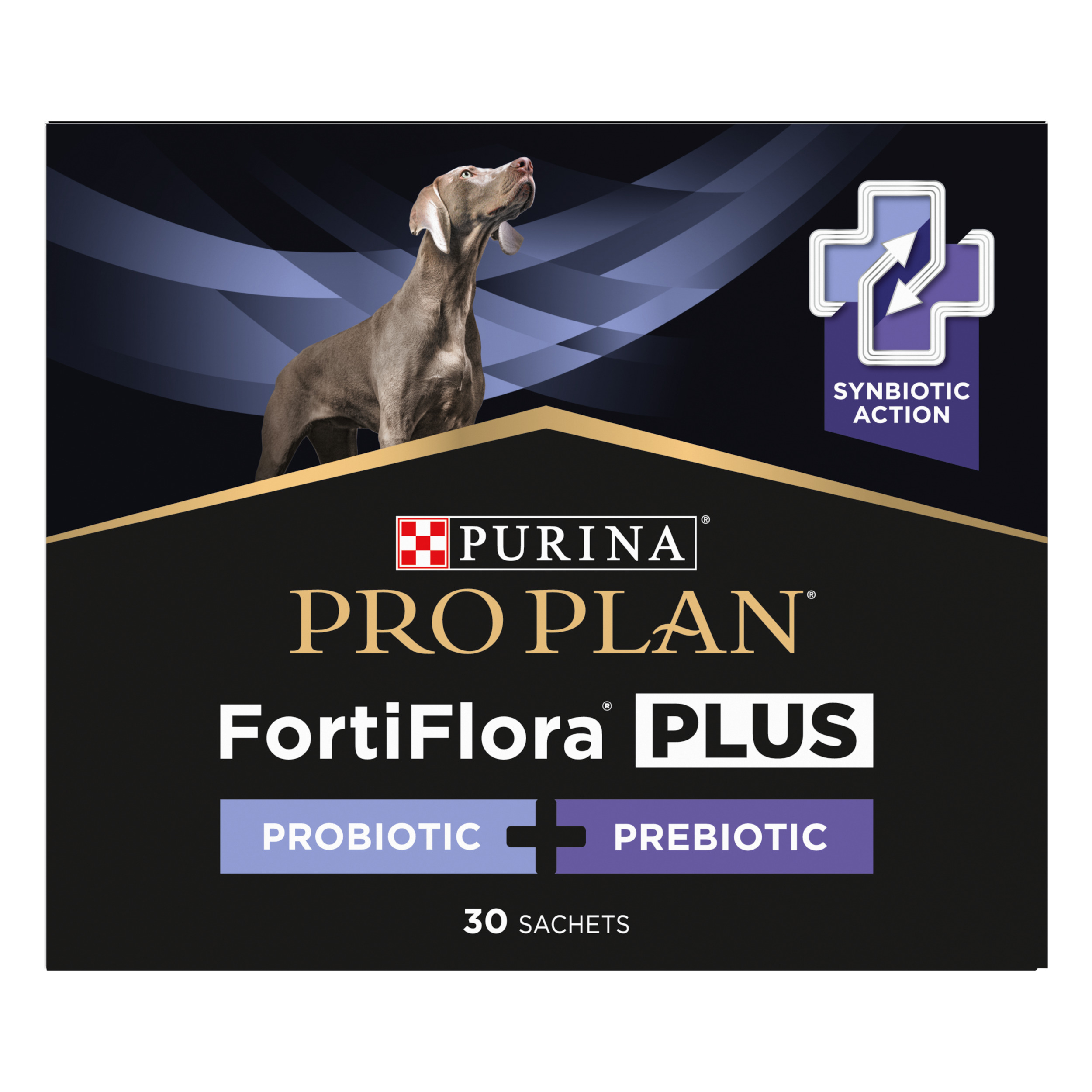 Integratore complementare probiotico e prebiotico per cane – Purina PRO PLAN® FortiFlora Plus 30 buste x 2 g
