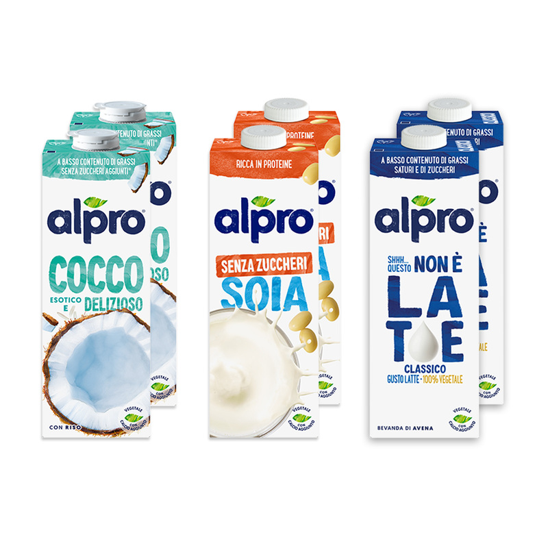 ALPRO BOX Multi Gusto Cocco, Soia, Avena| Alproshop.it
