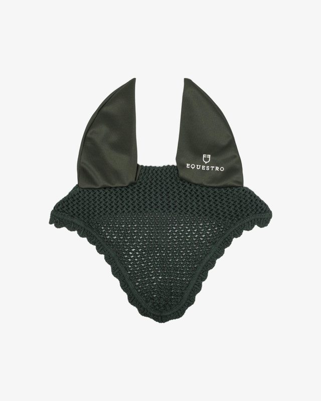 Pony fly veil with elastic ears