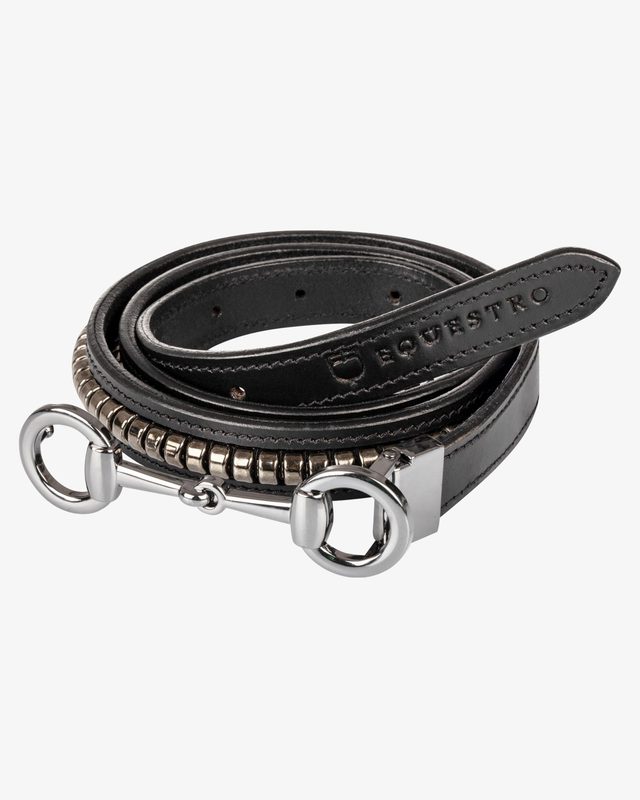 Cintura donna con clincher e fibbia filetto
