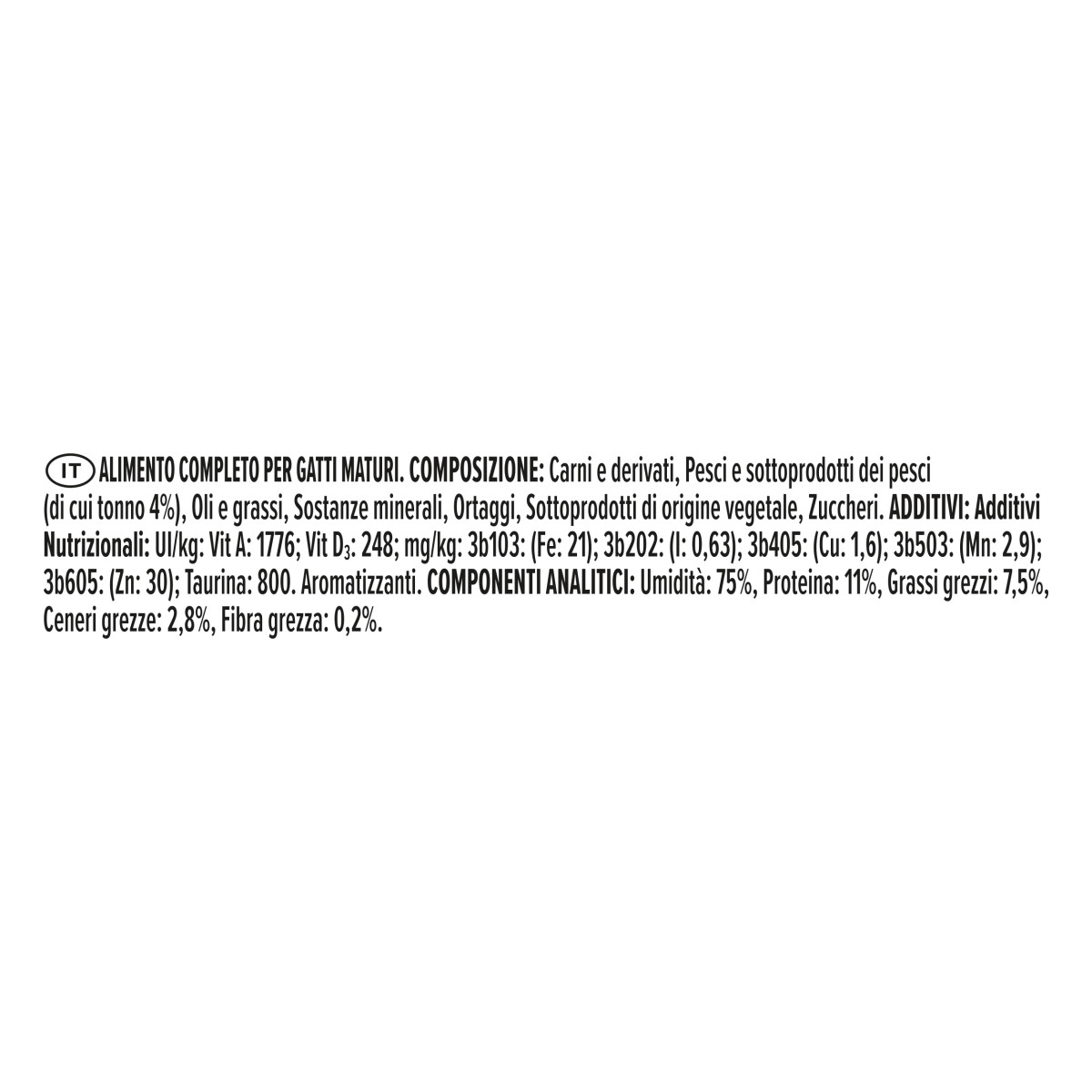 PURINA ® PRO PLAN ® Senior 7+ LONGEVIS Mousse con tonno
