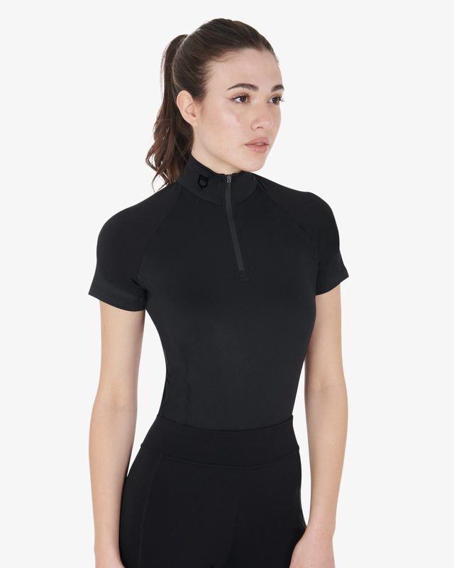 Women's slim fit short sleeve base layer