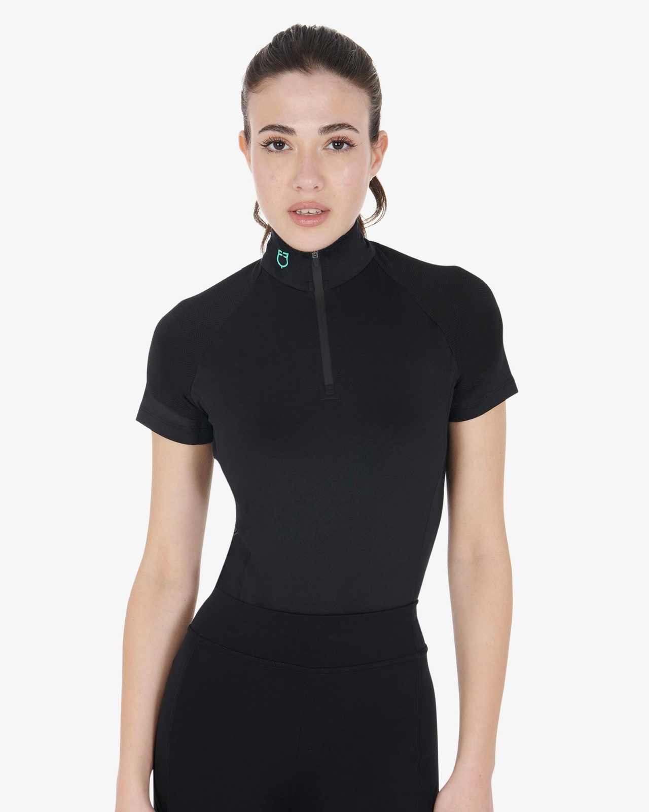 Base layer donna slim fit mezza manica