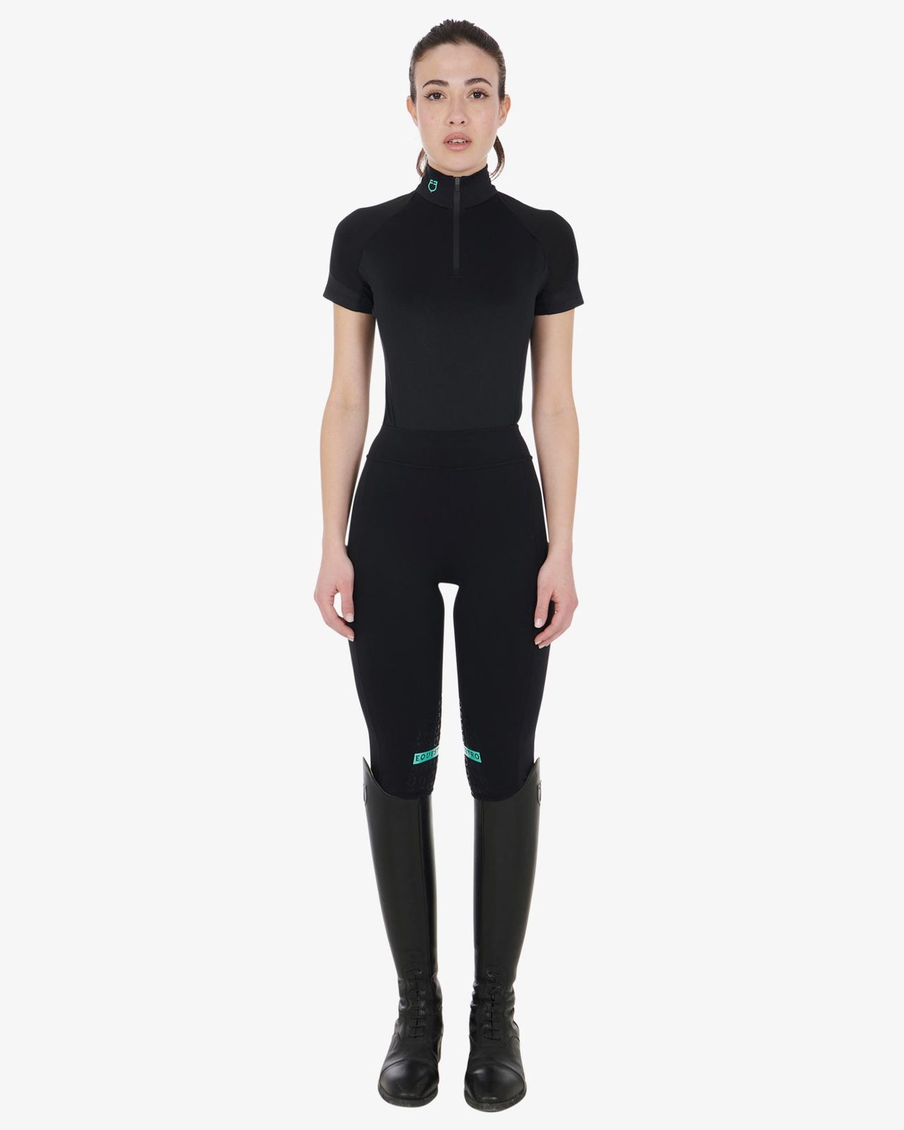 Base layer donna slim fit mezza manica