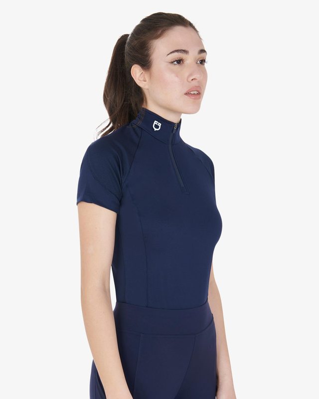 Women's slim fit short sleeve base layer