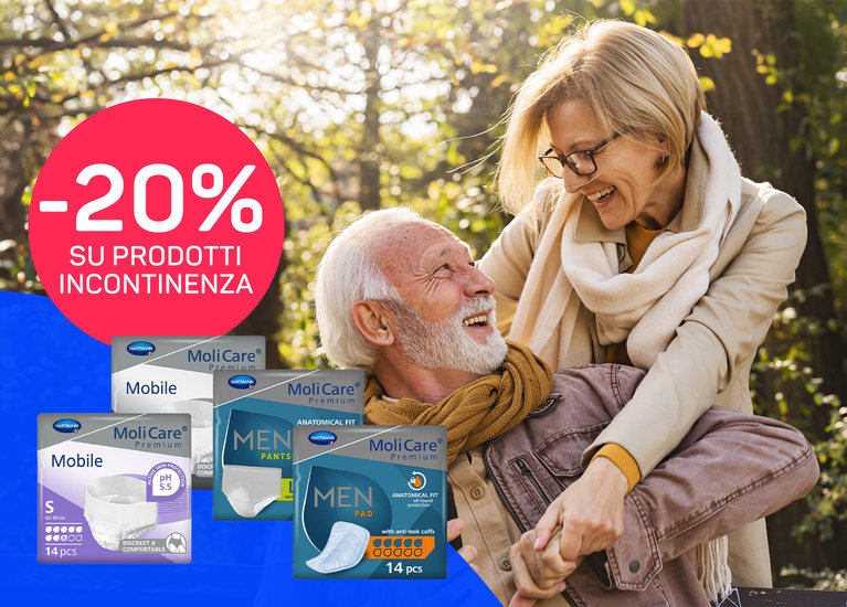 -20% su MoliCare® Mobile e MoliCare® MEN