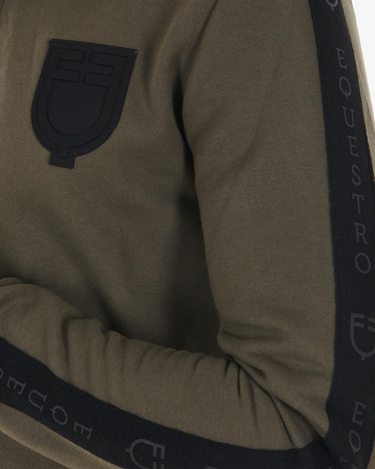 Felpa uomo con cappuccio e pile interno