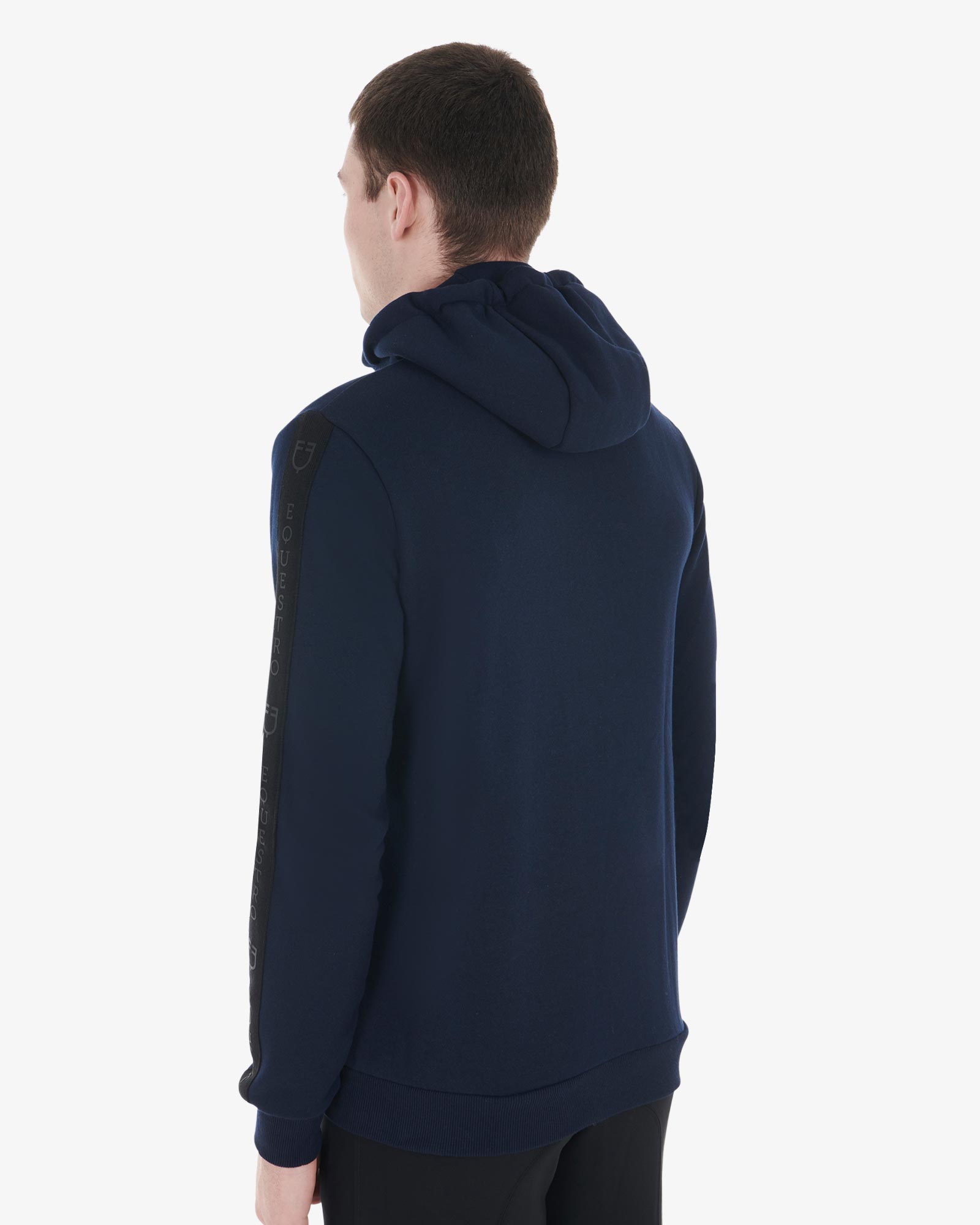 Felpa con cappuccio da uomo con zip e felpa in pile con cerniera e felpa da uomo con cappuccio a maniche lunghe, tasca per l'inverno e l'autunno tuta da uomo con cappuccio
