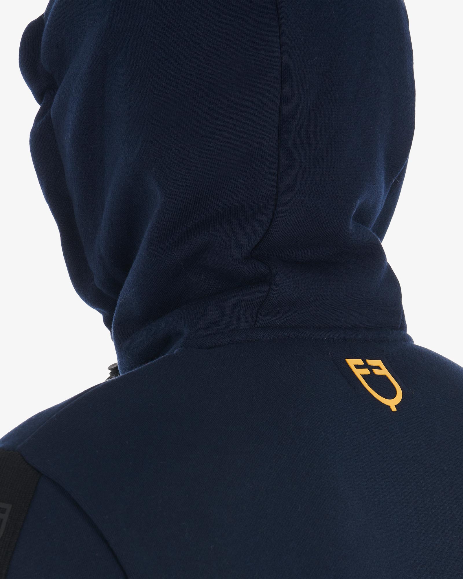 Felpa Con Cappuccio Da Donna NOROZE In Pile - Maniche Lunghe, Coulisse, Colore Blu, Taglia 38