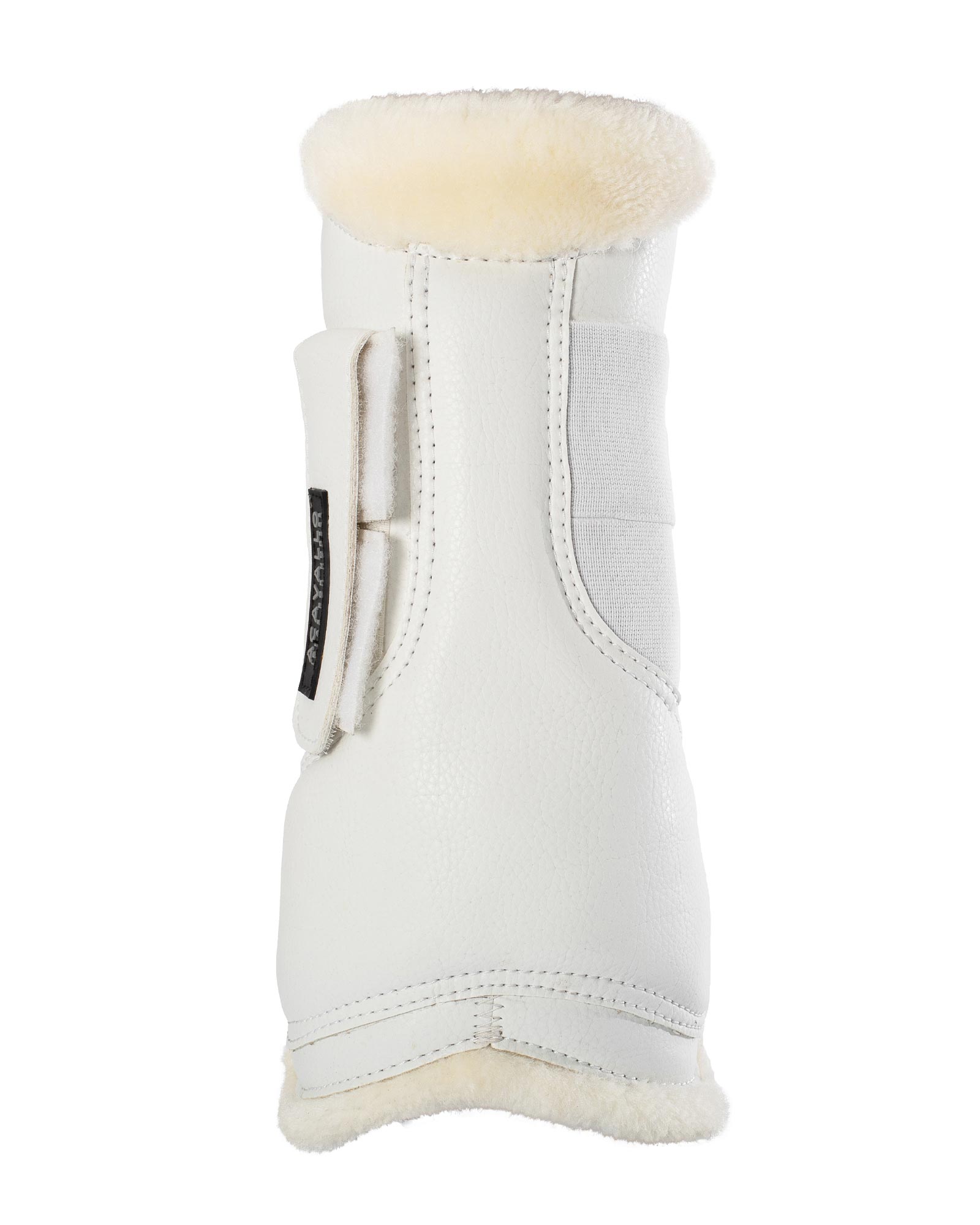 Gamaschen Springen aus Eco-Leder mit Eco-Fell