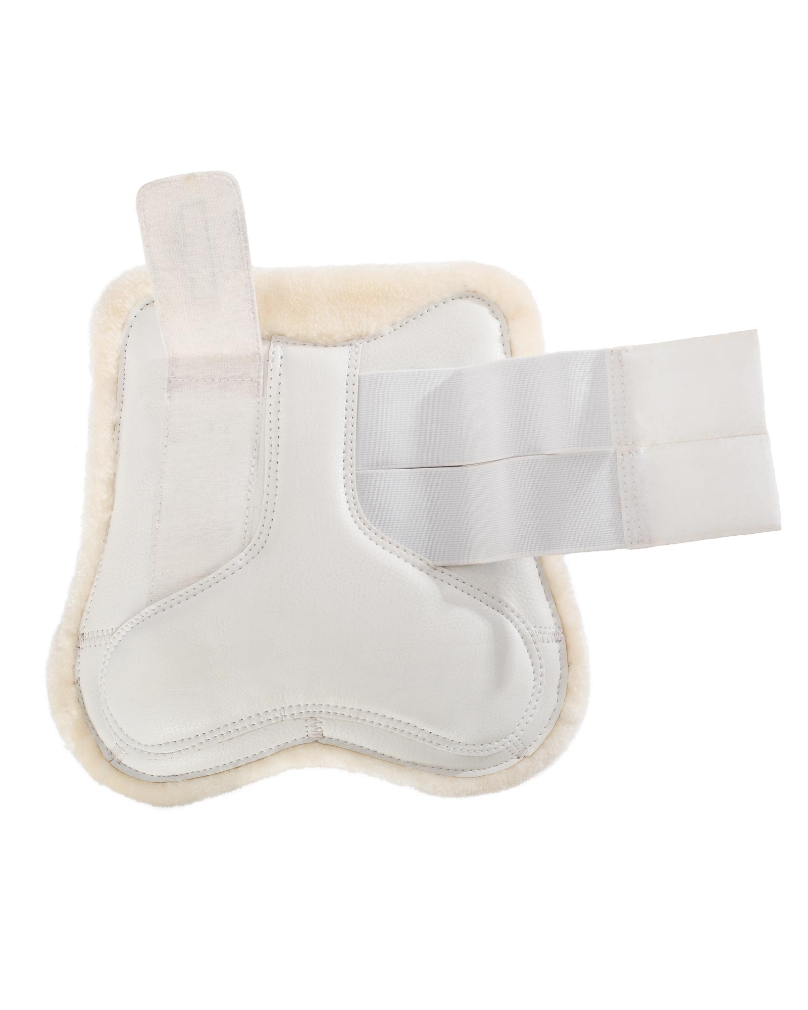 Gamaschen Springen aus Eco-Leder mit Eco-Fell